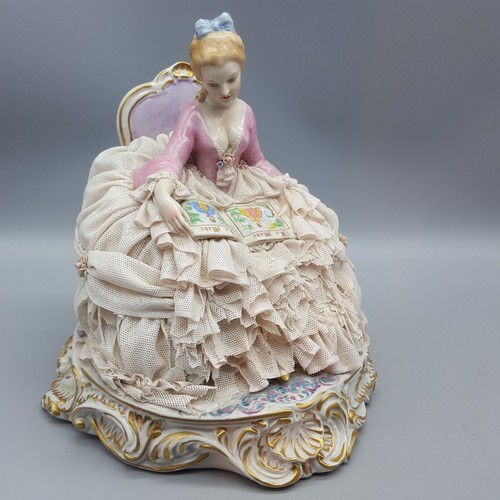 Luigi Fabris Figurine Porcelain 7.5