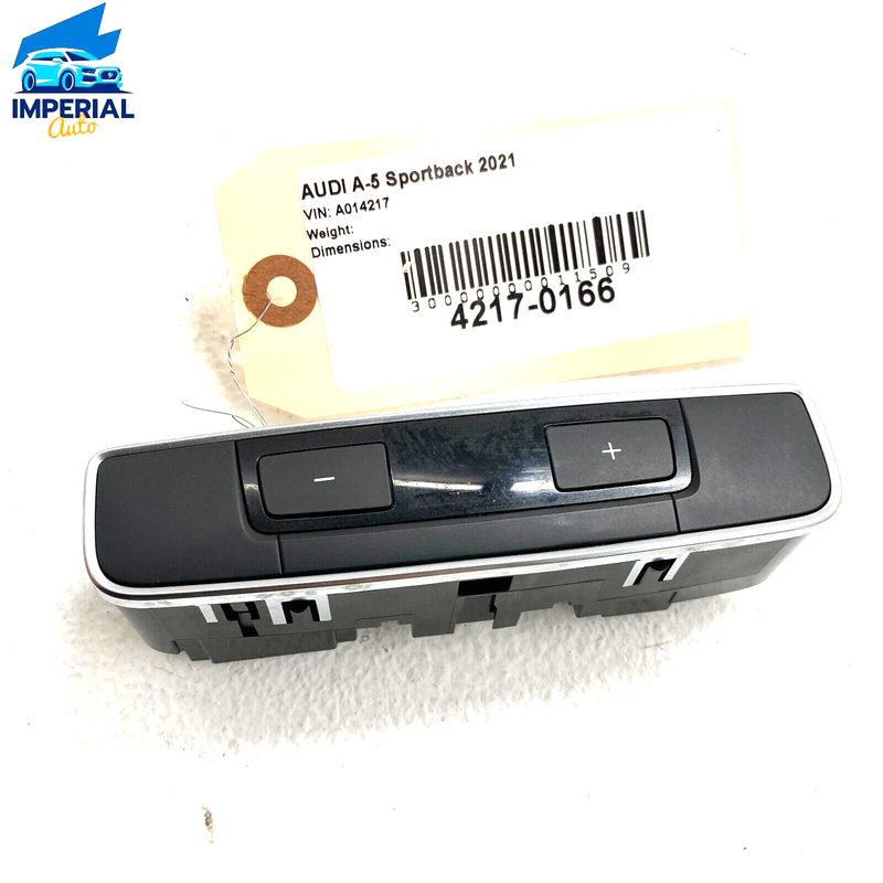 Used 2018-2022 AUDI A5 SPORTBACK REAR CENTER CONSOLE CLIMATE CONTROL SWITCH OEM