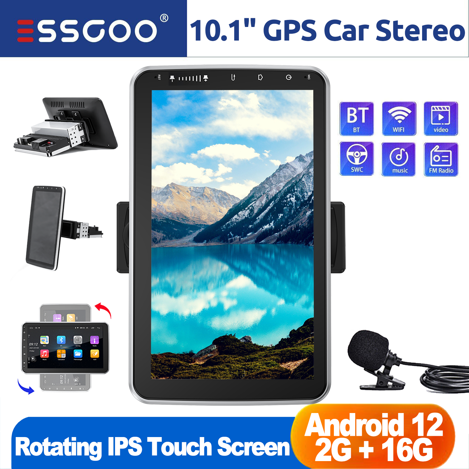 Gps Wifi Bt Single 1din