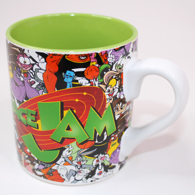 Space Jam Ceramic Coffee Mug Warner Bros. Looney Tunes Bugs Bunny Coffee Cup