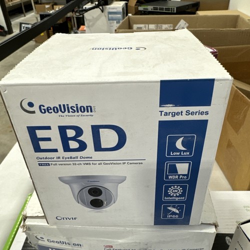 Geovision GV-EBD4700 4MP H.265 Low Lux IR Eyeball Dome IP Security Camera