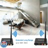 Tendak 2.4Ghz Wireless Audio Transmitter Receiver, 160 ft Long Range Low Latency Wireless Audio Adapter with Volume Control for Subwoofer/Powered Speaker/Soundbar, RCA or 3.5mm Jack Input/Output