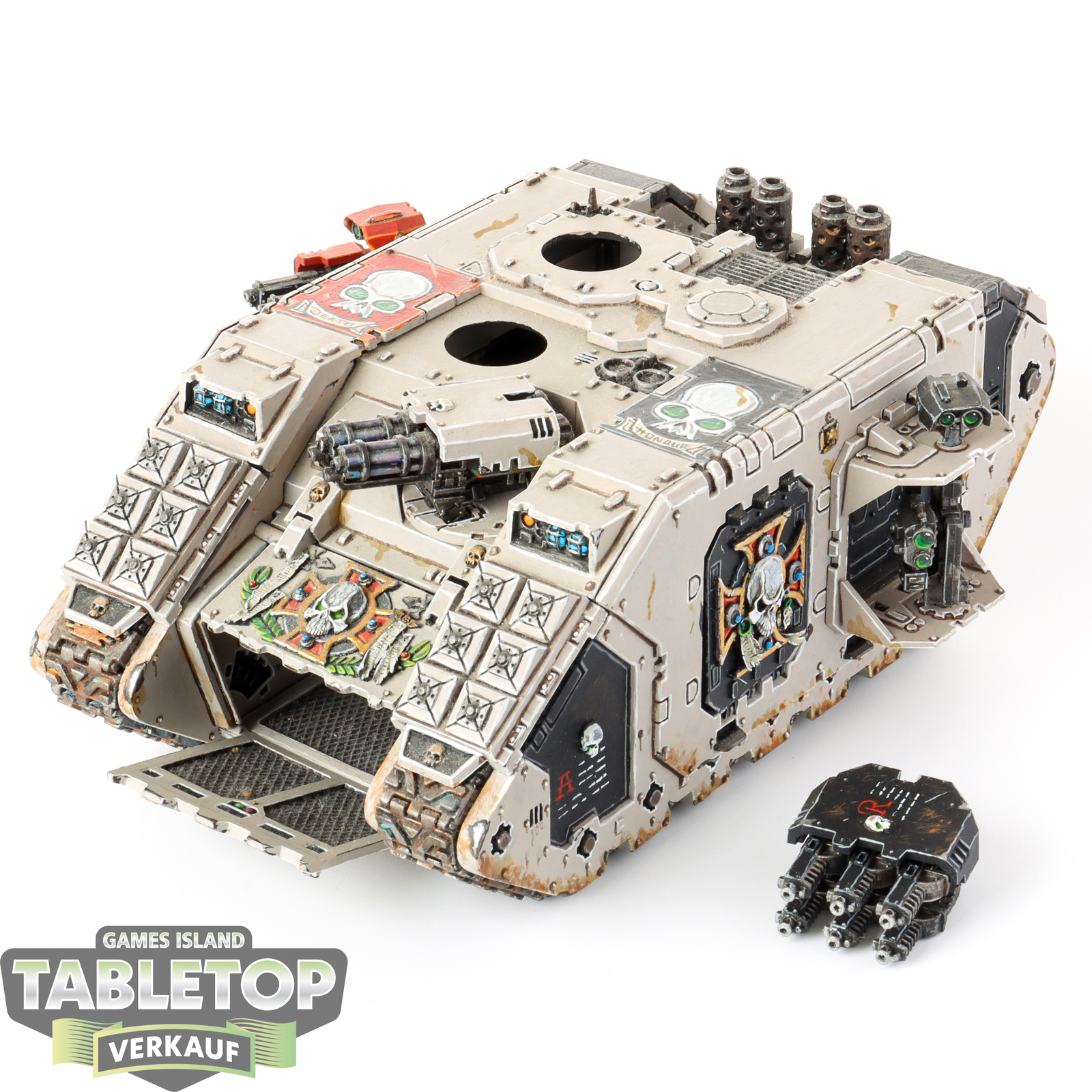 Space Marines - Land Raider Crusader - gut bemalt