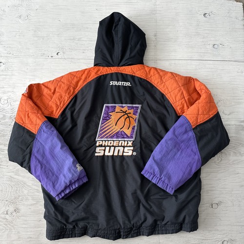 Vintage Distressed 90s NBA Phoenix Suns Starter Full Zip Vintage Distressed 90s NBA Phoenix Suns Starter Full Zip