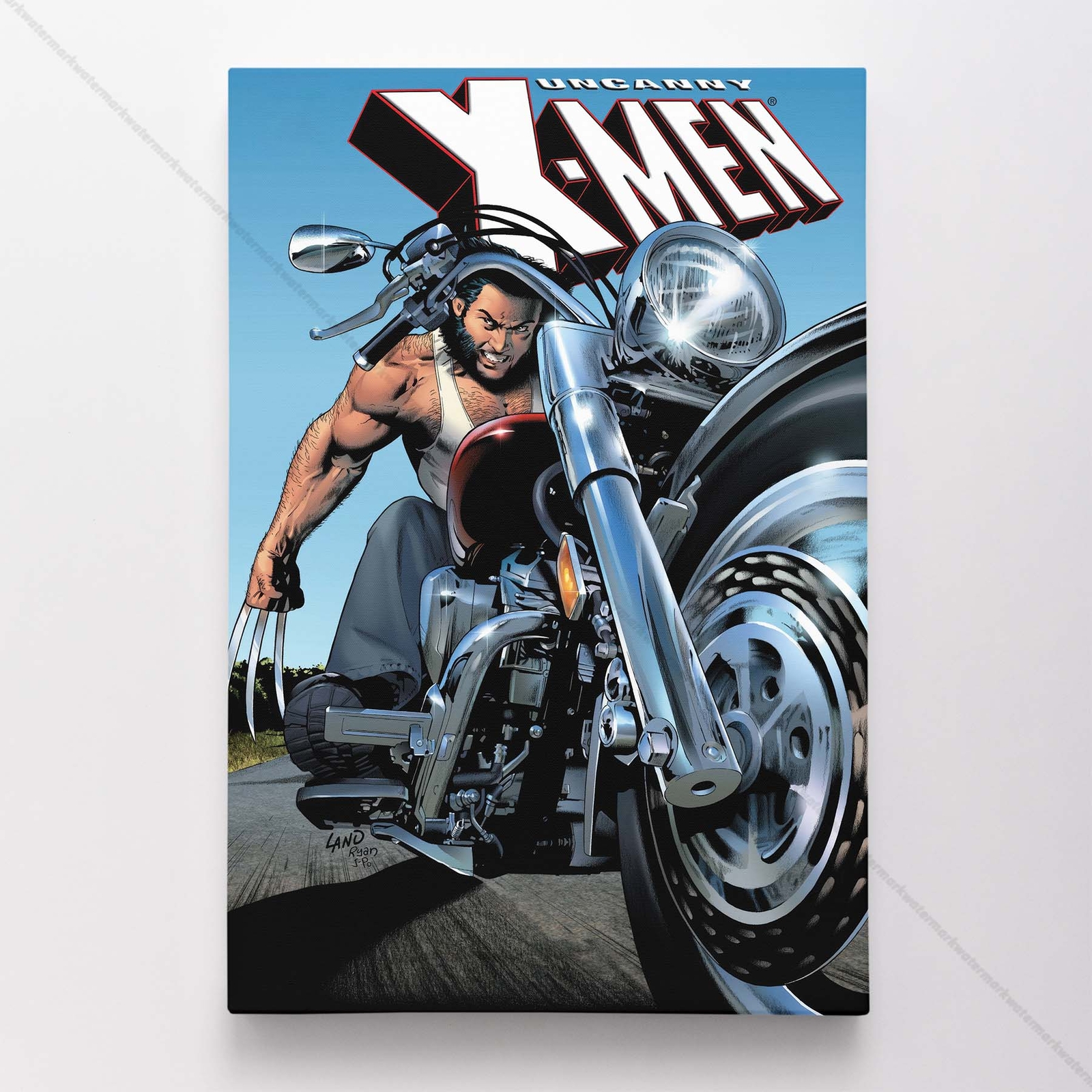 Uncanny X-Men Poster Canvas Vol 1 #453 Xmen Marvel Comic Book Art Print