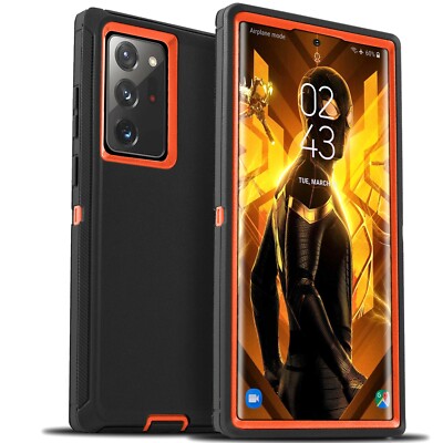 For Samsung Galaxy Note 20 Ultra 10 Plus 9 8 Heavy Duty Shockproof Case Cover