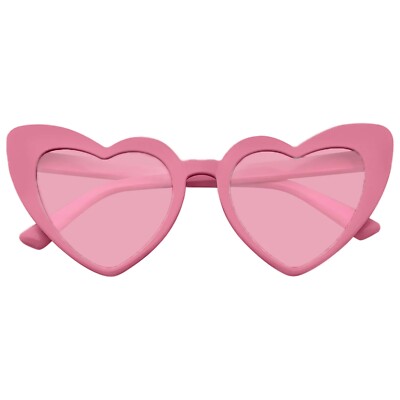 Sunglasses Women Womens Retro Vintage Fashion Heart Shape Sun Glasses