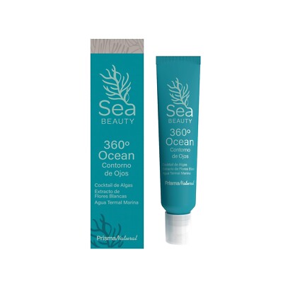 Sea Beauty Under Eye Roll-On with Red Algae & White Flower Extract, Dark Circles