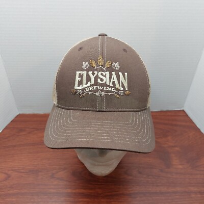 Elysian Brewing Snapback Hat Mesh Back Cap