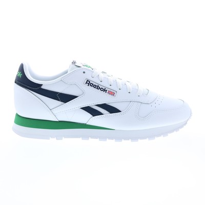 

Reebok Classic Leather GY9748 Мужские белые кожаные кроссовки Lifestyle Обувь, Белый, Reebok Classic Leather