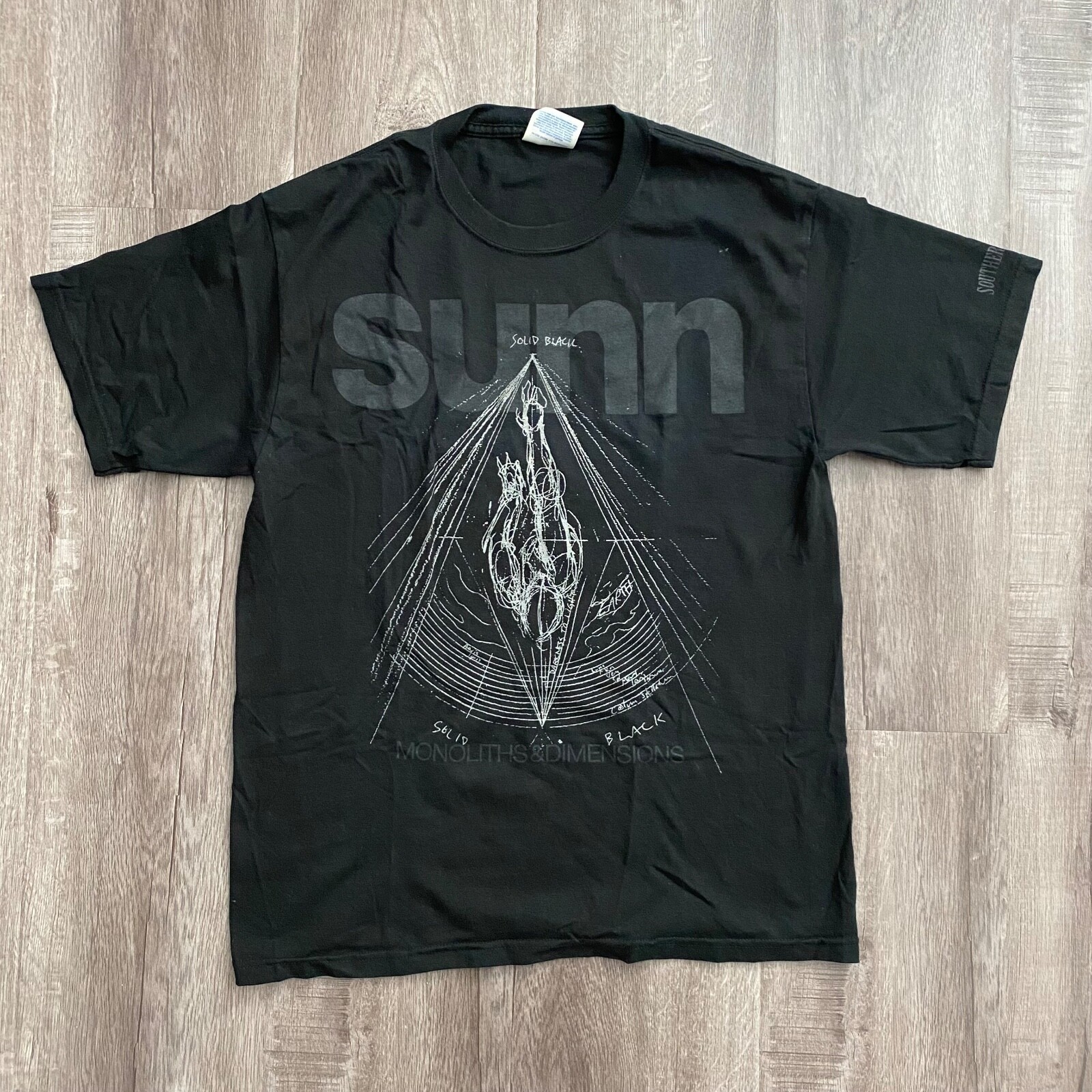 SUNN O))) Monoliths & Dimensions tour T-SHIRT size MEDIUM