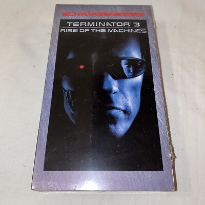 Terminator 3: Rise of the Machines (NEW SEALED VHS 2003) Arnold Schwarzenegger