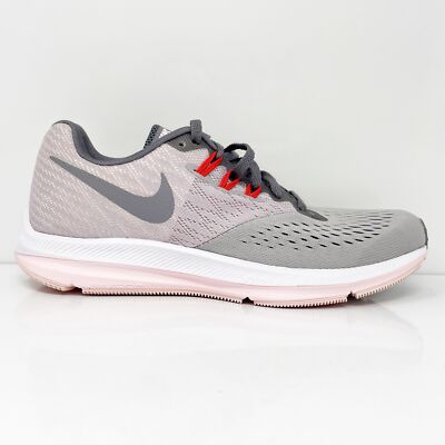 

Nike Womens Zoom Winflo 4 898485-010 Серые кроссовки для бега, размер 7, Серый, Zoom Winflo 4