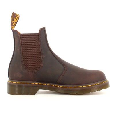 Pre-owned Dr. Martens A23us Unisex Boot 27486201 2976 Ys Crazy Horse In Brown