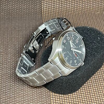 Pre-owned Seiko 5 Sports Srpj81k1 Field Sports Style Black Analog Automatic Men's Watch