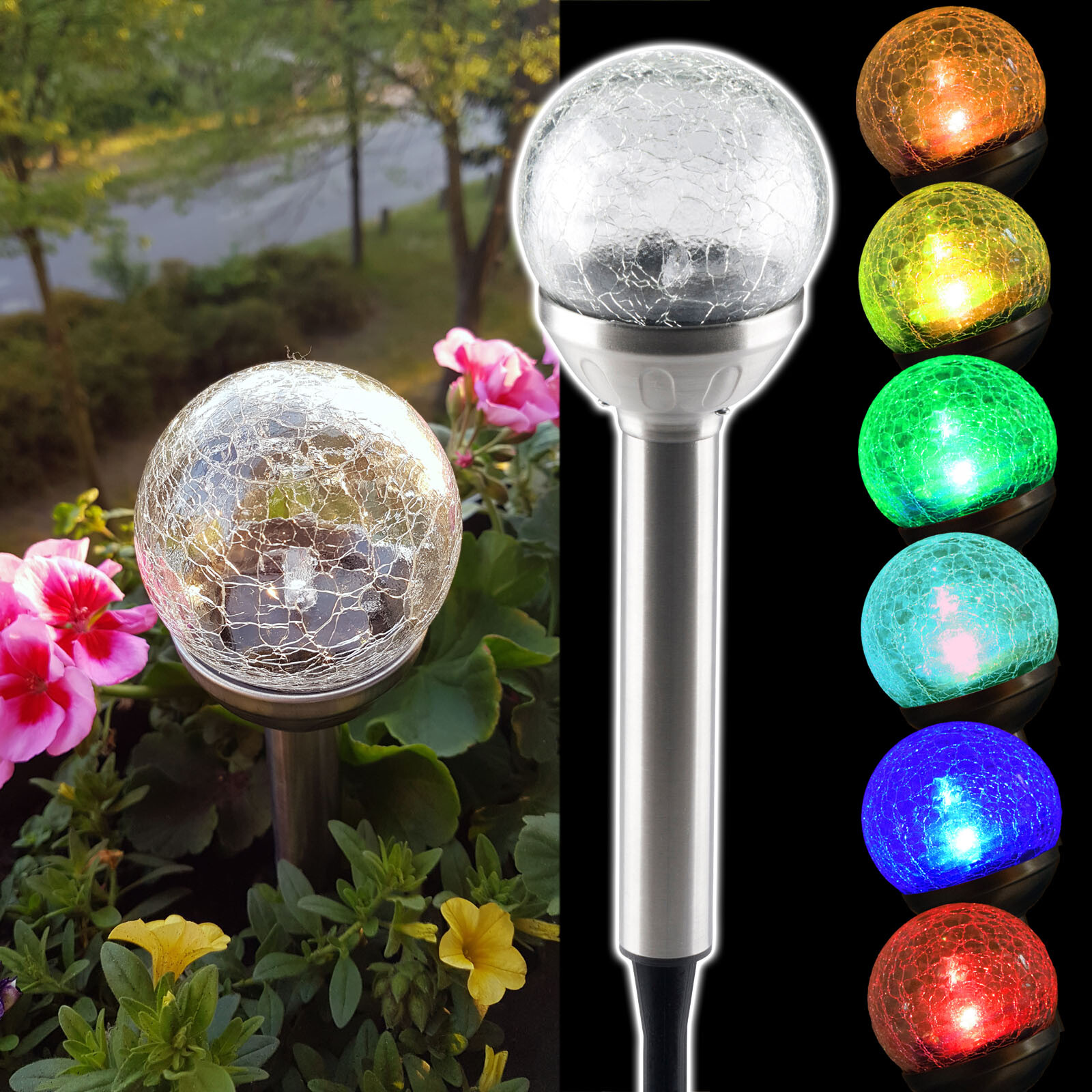 Solarleuchte Pir Bewegungsmelder Led Solarlampe Wandlampe Strahler Garten 10stk