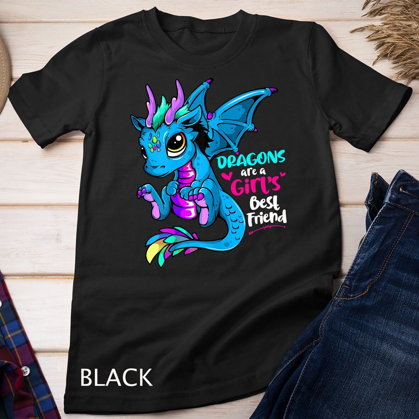 Dragons Are A Girl's Best Friend T-Shirt Dragons Are A Girl's Best Friend T-Shirt