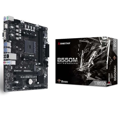 AMD AM4 B550 Motherboard Ryzen 3 5 7 9 Micro-ATX MATX M.2 PCIe 4.0 Gaming