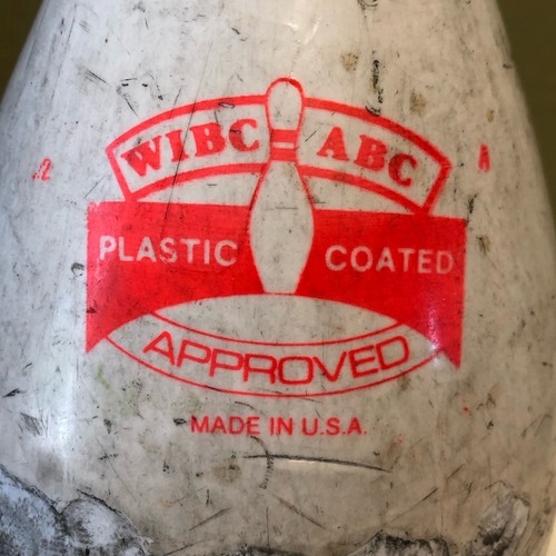 Vintage VULTEX II Bowling Pins Plastic Coated 15