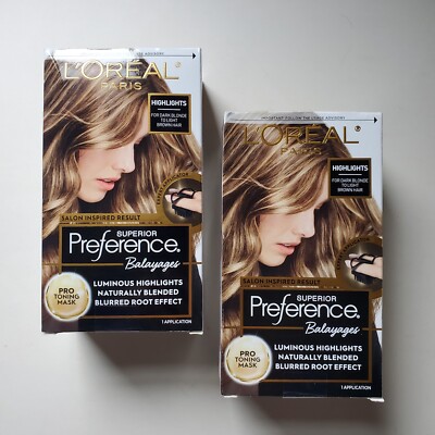Lot 2 L'Oreal Superior Preference Balayages For Dark Blonde To Light Brown Hair