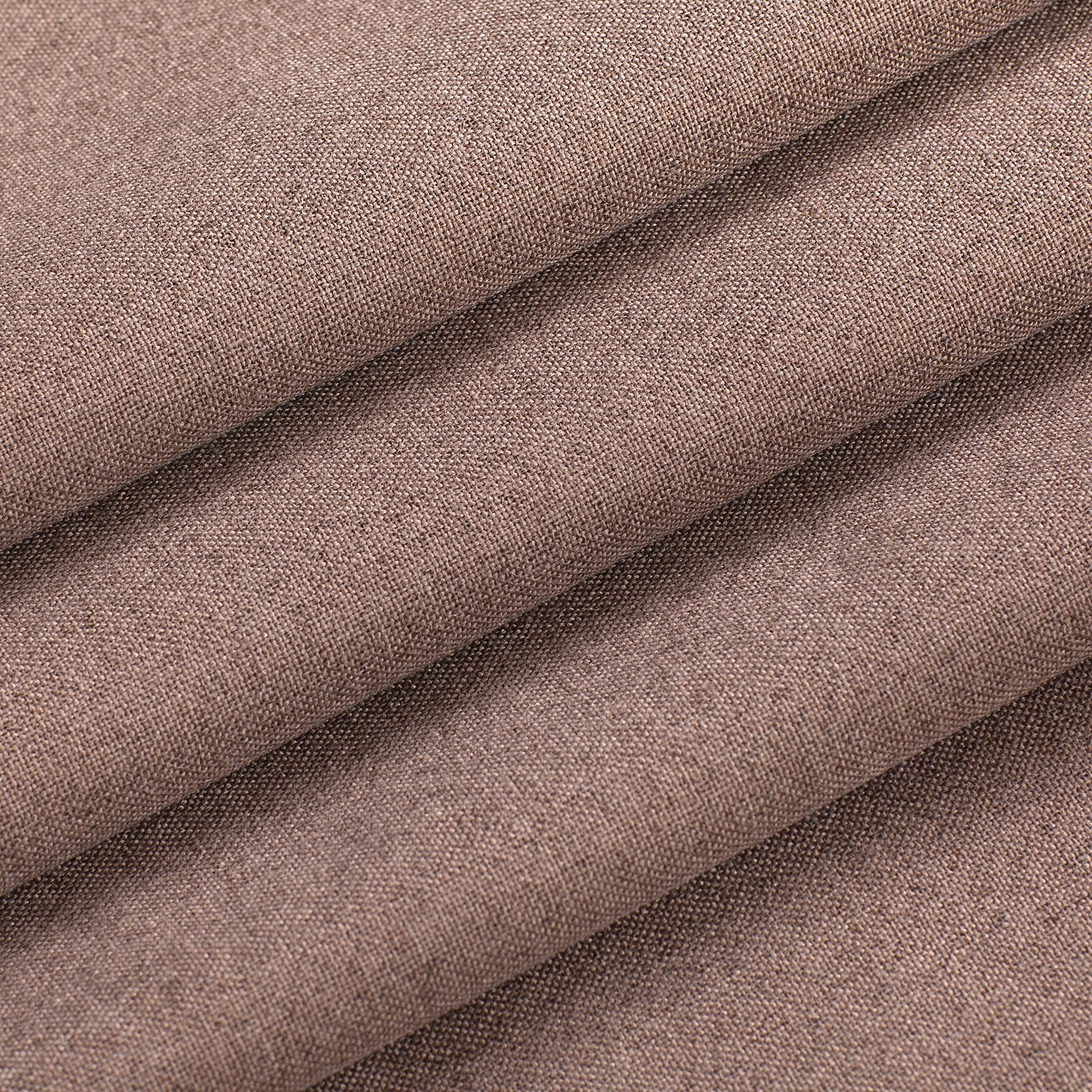 Set of Two (2) 100% Blackout Curtains Extra Wide 110 Inches - All Length - Brown