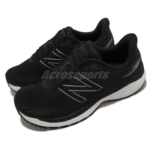 

New Balance Fresh Foam 860 V12 D Wide Черно-белые женские кроссовки W860M12-D, Черный, Fresh Foam 860 V12 D Wide