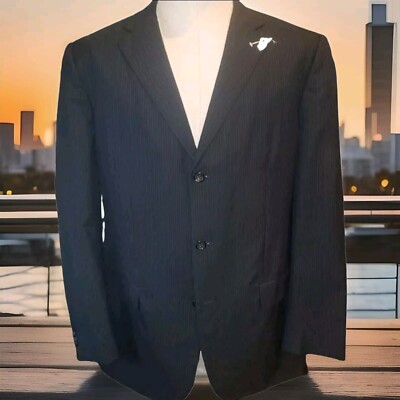 Jil Sander Virgin Wool Blazer 54