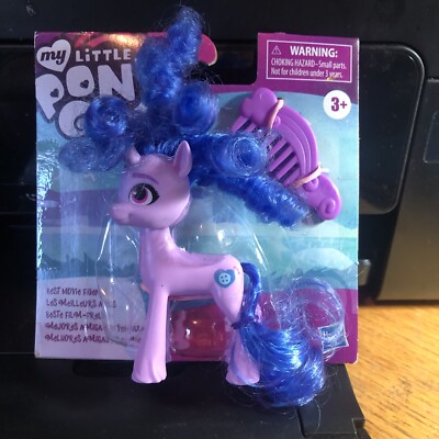 NEW My Little Pony Best Movie Friends Pip Petals Figure Comb Hair B1