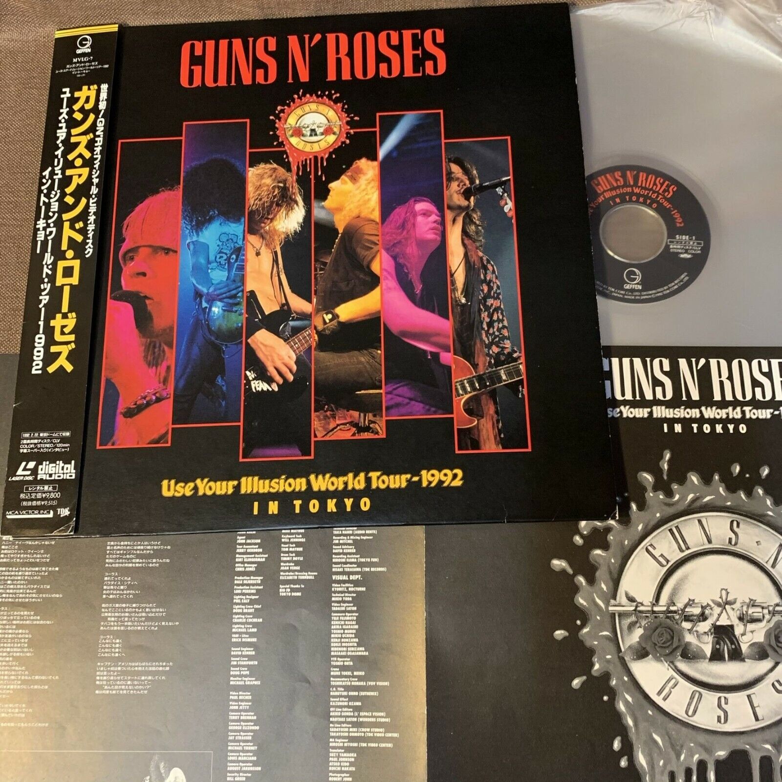 GUNS N' ROSES Use Your Illusion World Tour in Tokyo JAPAN GUNS N' ROSES Use Your Illusion World Tour in Tokyo JAPAN