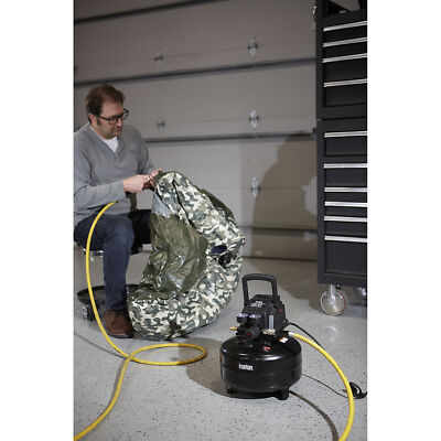 Ironton Oil-Free Pancake Air Compressor, 0.3 HP, 3 Gallons, 110 PSI