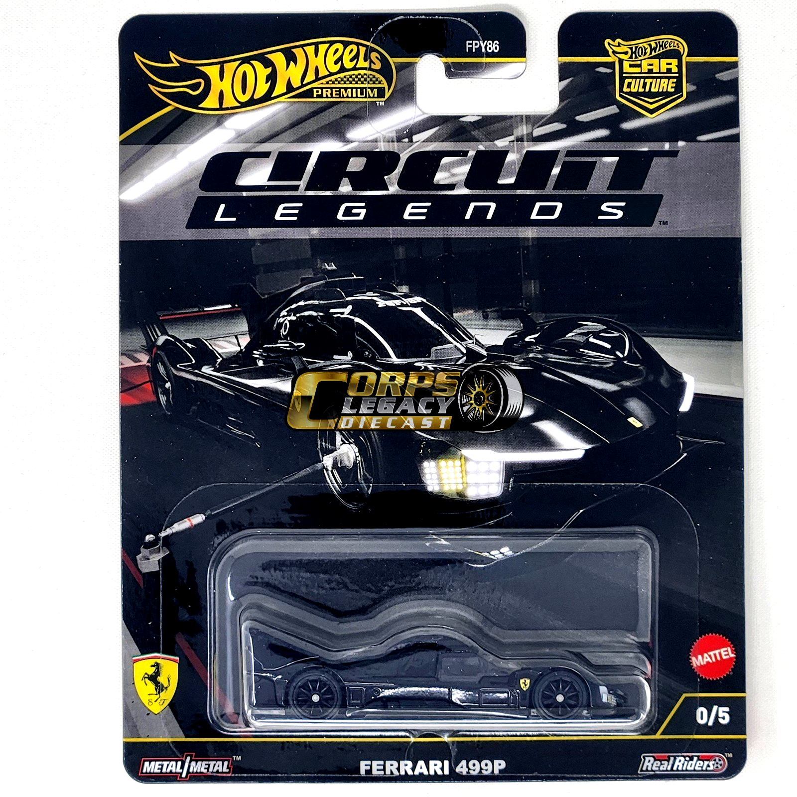ミニカー Hot wheels Ferrari 499P CHASE CHASE Hot Wheels Premium Ferrari 499P – Circuit Legends