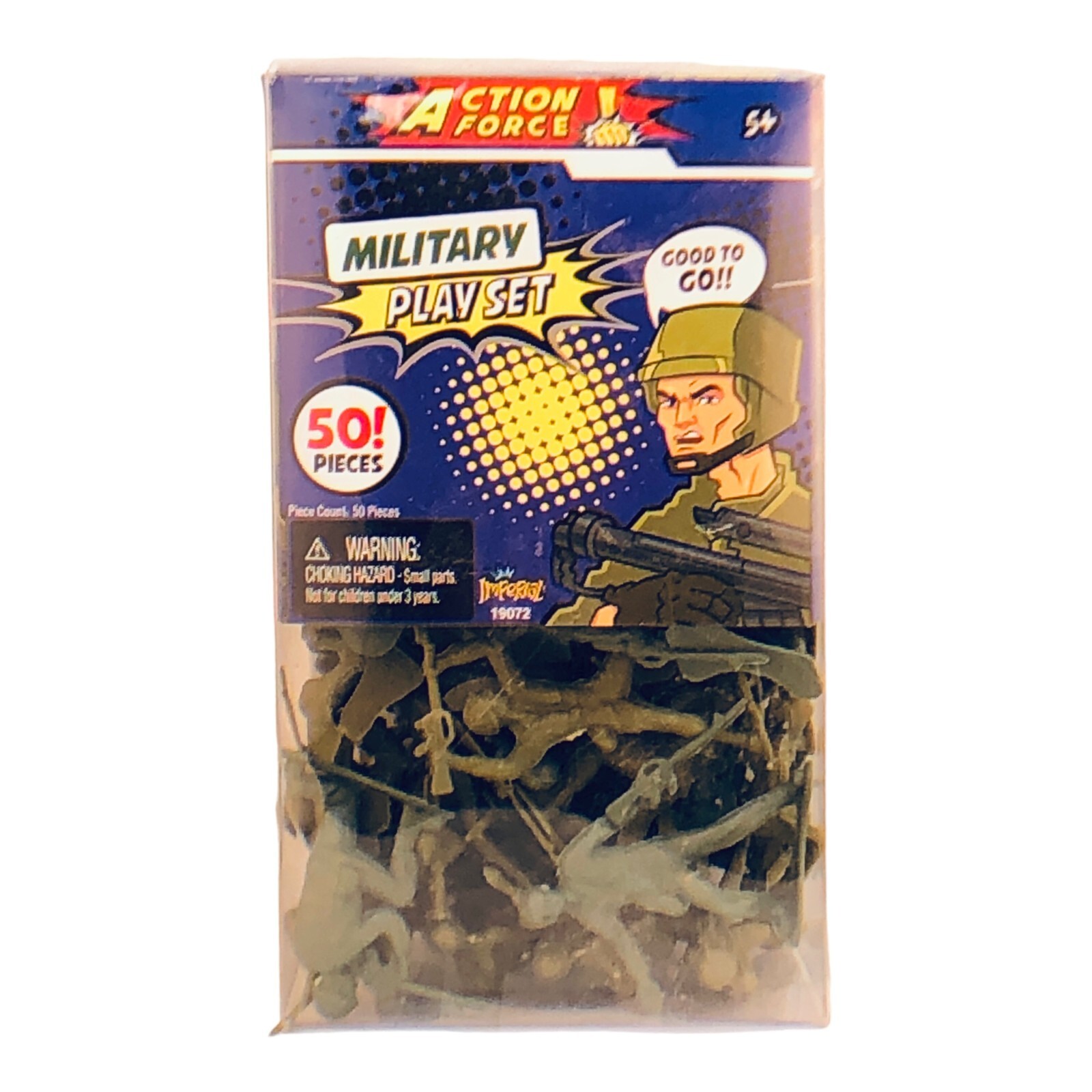 Military Play Set - 50! Pieces from Imperial Toy LLC Green