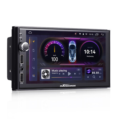 7'' Android 12.0 Car Stereo GPS Navigation FM Radio Player Unit CarPlay 2 Din HD