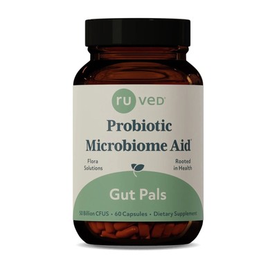 RUVED Probiotic Microbiome Aid Gut Pals 60 капсул