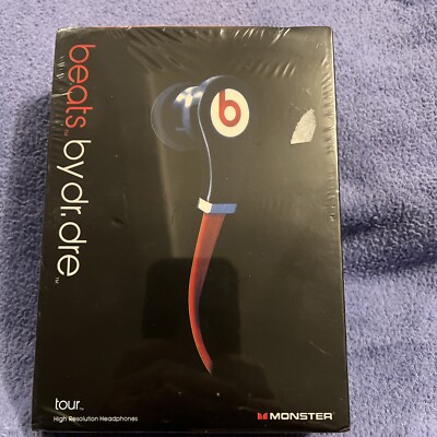 New Sealed Box Beats by Dre Beats Monster Tour High Resolution In Ear Headphone