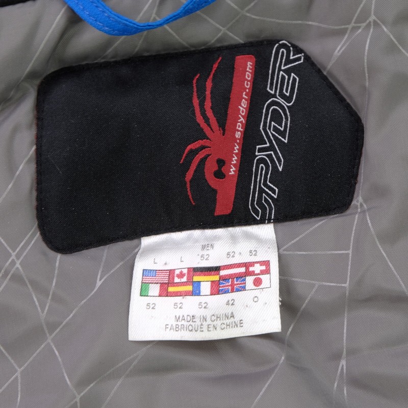 Spyder オーストリアスキーチーム ジャケット2006年 VINTAGE Spyder Ski Jacket Mens Large RED Thinsulated Hooded