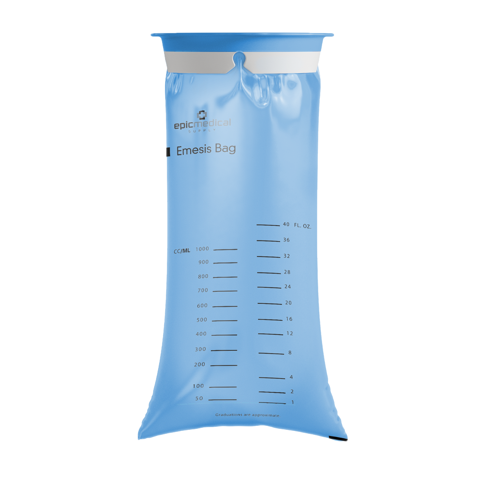 Vomit Bags Disposable 25 Pack - Emesis Bags for Nausea Relief, Motion Sickness