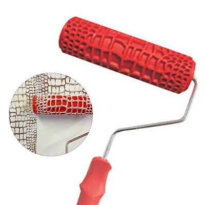 Embossed Texture Wall Decorating Painting Paint Roller Decorative Pattern Tools