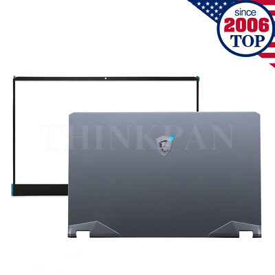 New LCD Back Cover/Bezel/Hinges For MSI GE76 GP76 Raider 10SGS SFS MS-17K1 K2 K3