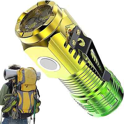 Three-Eyed Monster Mini Flashlight Flash Super Power Waterproof Outdoor Travel