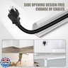 Cord Wall Cover, 39in Self-Adhesive Wire Covers for Cords on Wall, Extension Cable Hider for Floor, Mounted Tv, Home and Office Cavity 0.63