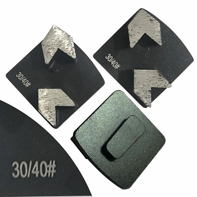 3* Diamond Floor Grinding Tool Disc Concrete Grinder Pad for 30/40 Grit Grinder 
