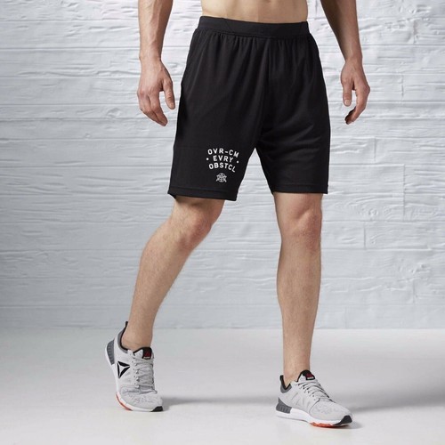 

[S94297] Мужские трикотажные шорты Reebok Crossfit Obstacle Terrain Racing, Черный