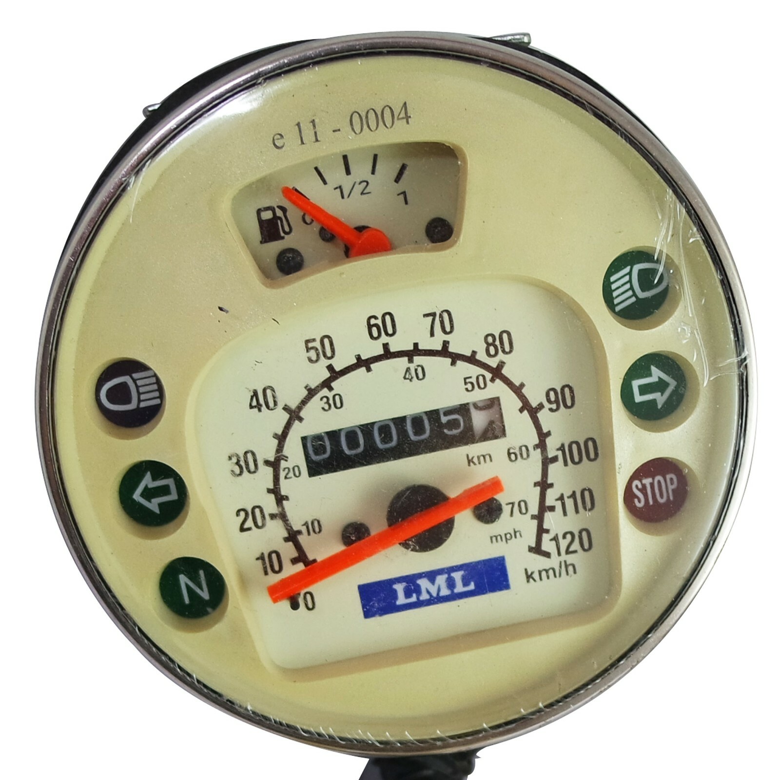 Vespa PX LML PX125 PX150 VBX VNX Stella Speedometer Assembly 120 Kmph  