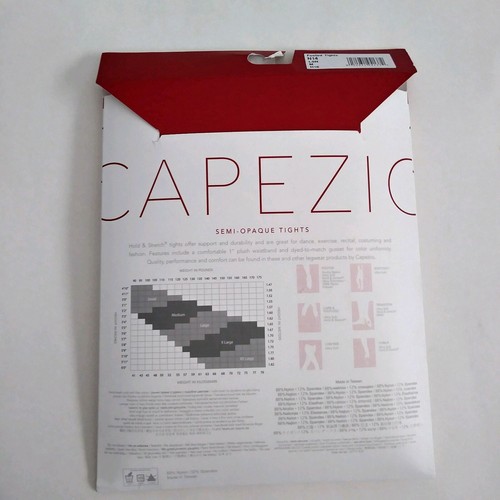 Capezio Hold & Stretch Footed Tights NEW Light Suntan #N14