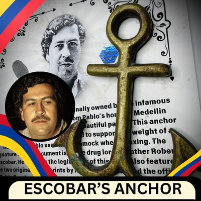   Pablo Escobar Anchor Personal Item Celebrity Item Al Capone