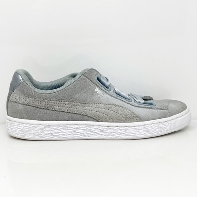 

Puma Womens Heart Safari 364083 02 Серые повседневные кроссовки, размер 8, Серый, Heart Safari