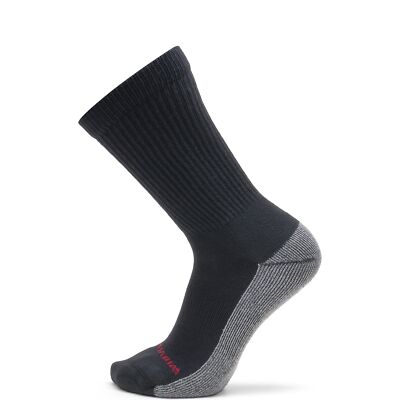

Wolverine Men Cotton Comfort Steel Toe Crew (6 шт.) Черный  Одежда