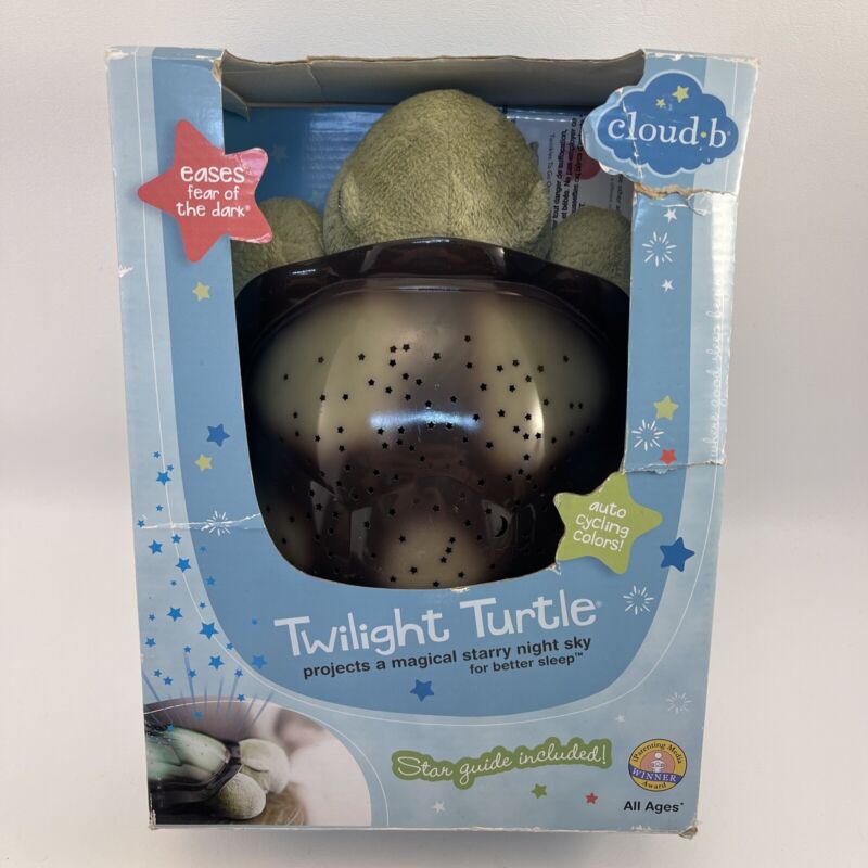 cloud b Twilight Turtle, night light soother, NEW IN BOX STAR GUIDE INCLUDE