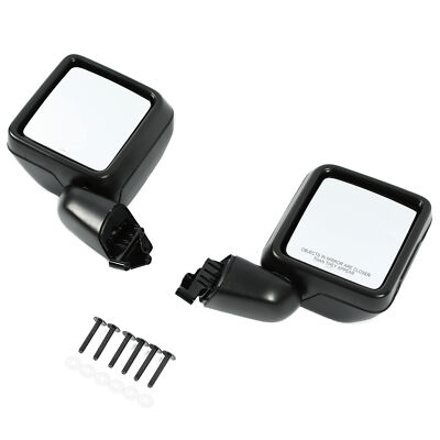 NEW Exterior Manual Mirrors For 2018-2023 Jeep Wrangler JL Gladiator 82215138